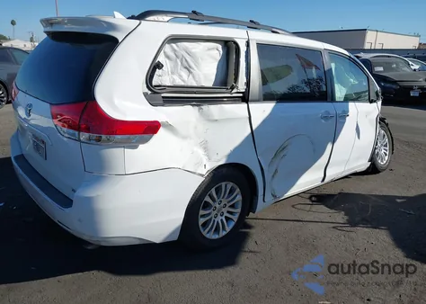 2014 Toyota Sienna Xle V6 8 Passenger из США, поврежденный, VIN 5TDYK3DC5ES478258